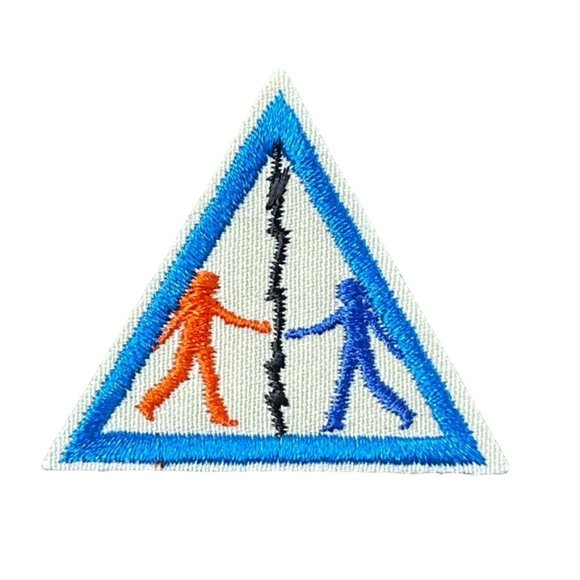 Try It Working it Out  Patch GSA Girl Scouts of America Brownie Girl Retired u - Picture 1 of 2